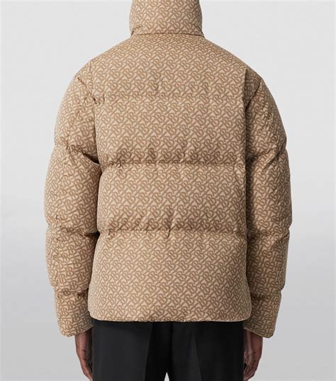 burberry puffer jacket monogram|Burberry puffer coats for women.